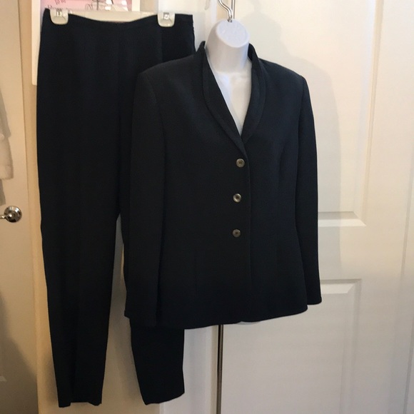 Kasper Pants - Classic Vintage Kasper Blue Pantsuit size 10